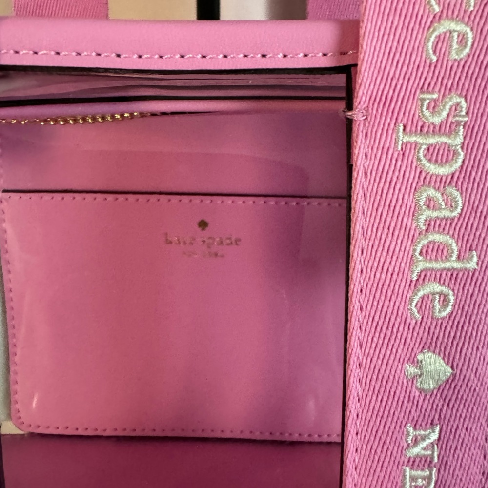 kate spade Pink Clear Mini Tote Bag KL063 - Picture 5 of 9